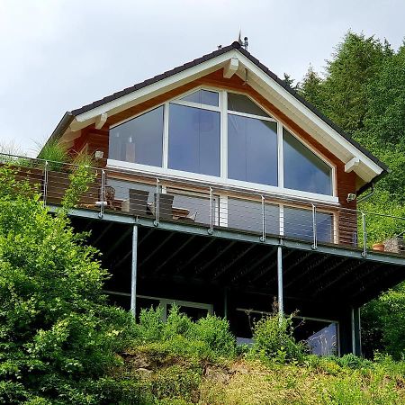 River Mosel Holiday Homes, Meerfeld Studio With A Lake View Eksteriør billede